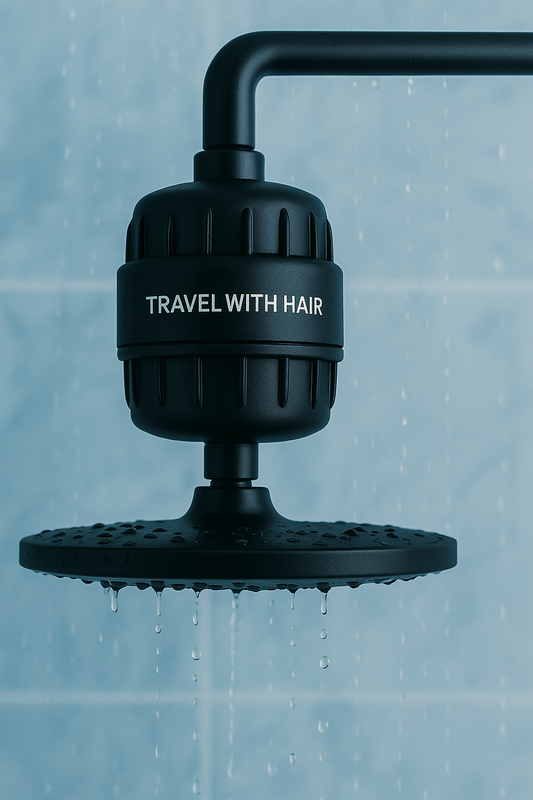 Bali shower filter to prevent hair loss from hard water